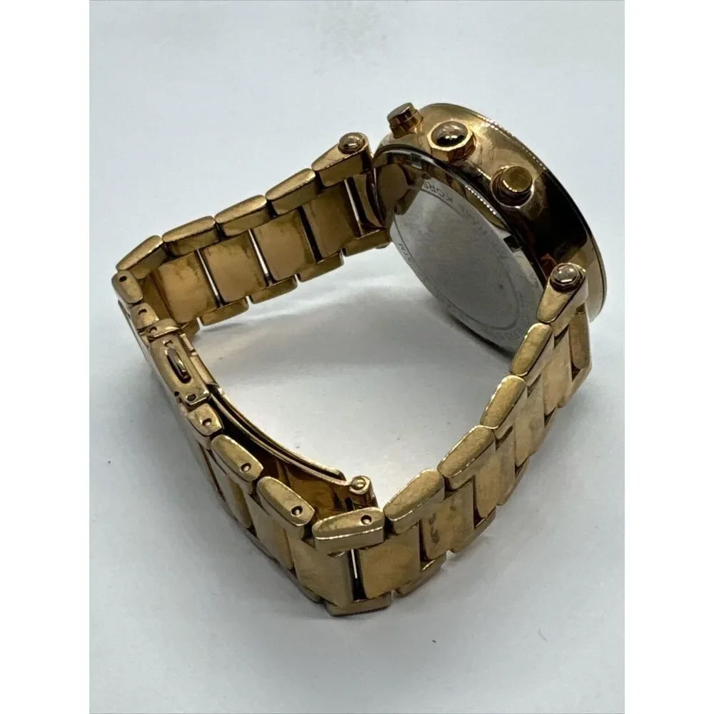 Michael Kors MK6106 Women's Gold Stainless Steel Analog Dial Quartz Watch JNA640